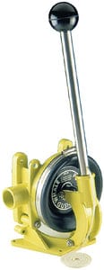 Whale Marine BP3708 Gusher 10 Diecast Alloy 17 GPM Manual Bilge Pump with On Deck / On Bulkhead Mount