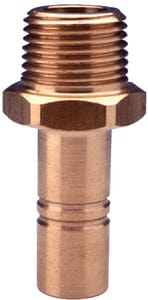 Whale WX1524B Stem Adaptor - Male 1/2 N P