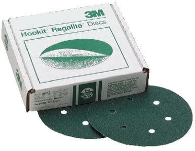 6" 80E D/F Green Hookit Discs