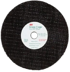 3M 019691 Green Corps Reinforced Grinding Wheel: 3": 5/pk