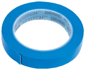 #471 Blue Plastic Tape 1/4