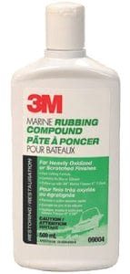 3M 09004 Marine Rubbing Compound: 16 oz.