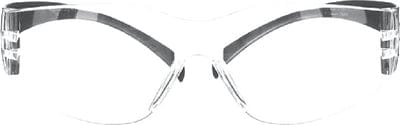 3M SF101AFBLK Securefit&trade; 100 Series Protective Eyewear: Clear