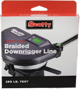 Scotty 2200K 250Lb Premium Braided Downrigger Line Kit: 200': 6/case