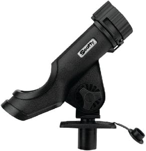 Scotty 231BK Powerlock Rod Holder w/#244 Flush Mount: Black