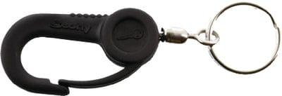 Scotty 3010BK Snap Hook Key Chain: Black: 12/case