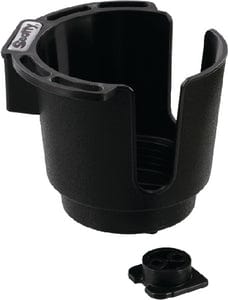 Scotty XXX Drink Holder w/Bulkhead/Gunnel Mt.: Black: 12/case