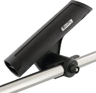 Scotty 355 Rodmaster II Rod Holder w/3/4" & 1" Downrigger Boom Mount: Black: 12/case