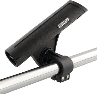 Scotty 358 Rodmaster II Rod Holder w/1-1/4" Downrigger Boom Mount: Black: 12/case