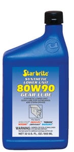 Synthetic Blend 80W90 Lower Unit Gear Lube: 1 Gal.