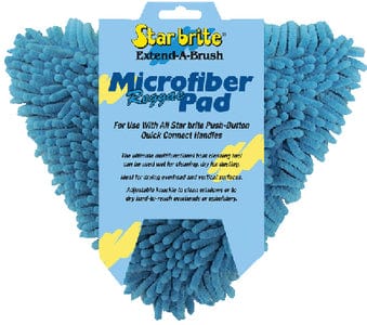 Starbrite 40128 Microfiber Reggae Pad Fits Quick Connect Handle (Sold Separately)