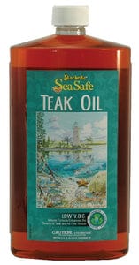 Sea Safe Premium Golden Low V.O.C. Teak Oil