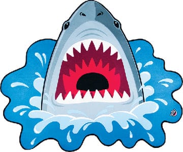 Big Mouth BMBT0016 Beach Blanket: Shark