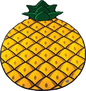 Big Mouth BMBTPA Beach Blanket: Pineapple