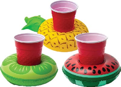 Big Mouth BMDF0012 Beverage Boat: Tropical Fruits Design: 3/pk