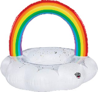 Big Mouth BMPF0012 Pool Float: Rainbow Cloud