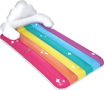 Big Mouth BMPF0094 Lounge Pool Float: Giant Rainbow