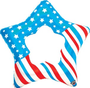 Big Mouth BMPF0155 Vinyl Pool Float: Patriotic Star