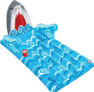 Big Mouth BMPF0163 Lounge Pool Float: Shark