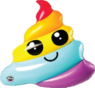 Big Mouth BMPF0175 Vinyl Pool Float: Unicorn Poop