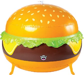Big Mouth BMYS0041 Yard Sprinkler: Cheeseburger