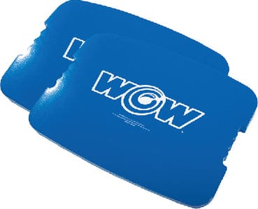 Wow 22WFO4079 Foam Dipped Seat: Blue: 2/pk