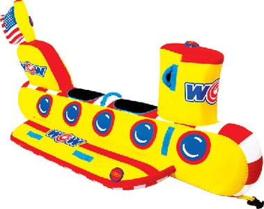 WOW 22WTO3973 Submarine Towable: 1-3 Riders