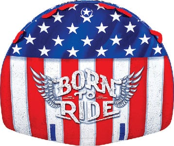 WOW 22WTO3982 Born To Ride Towable: 1-3 Riders