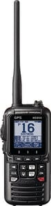Standard HX890BK 6 Watt Floating Handheld VHF Radio W/GPS: Black