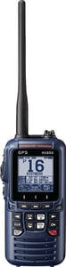 Standard HX890NB 6 Watt Floating Handheld VHF Radio W/GPS: Navy Blue