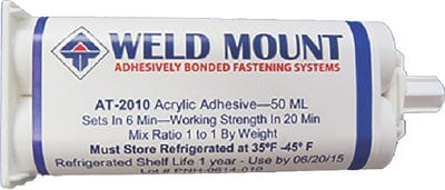 Weld Mount 02010 AT-2010 6 Minute Adhesive