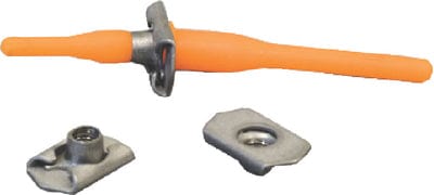 Weld Mount 901420 Floating Nut Plates: 1/4-20: 10/pack