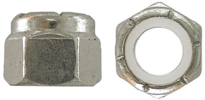 121LN  Stainless Steel Nyloc Nuts: 1/2" NC: 50/Box