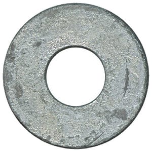 123FW Galvanized Flat Washers: 1/2"