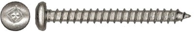 12X114P12SM Stainless Sheet Metal Screws: Pan Head: #12 x 1-1/4": 100/Box
