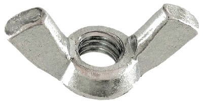 141 Stainless Steel Wing Nuts:  1/4" NC: 100/Box