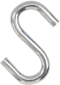 Paulin 51980361 S-Hooks - Stainless Steel: 1.5" L x 0.169" Dia.