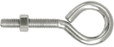 Paulin 51981011 Stainless Steel Eye Bolt: 3/16": 0.157" Dia. x 1.5" L