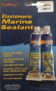 Sudbury 334 Sealant: 1 oz. Tubes: 1ea Clear & 1ea White