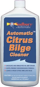 Sudbury 802Q Automatic Citrus Bilge Cleaner: Qt.: 6/case