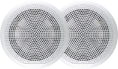 Fusion 0100208000 EL Series 6.5" Full Range Shallow Mount Marine Speakers: White: 1 pr.