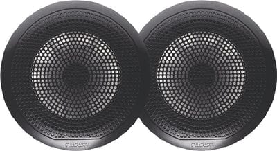 Fusion 0100208010 EL Series 6.5" Full Range Shallow Mount Marine Speakers: Black: 1 pr.