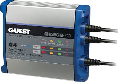 Guest 2707A ChargePro On-Board Battery Charger: 8 Amps: 2 Banks
