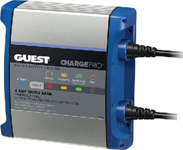 Guest 2708A ChargePro On-Board Battery Charger: 5 Amps: 1 Bank