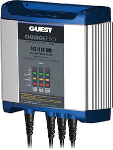 Guest 2731A ChargePro On-Board Battery Charger: 30 Amps: 3 Banks