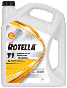 Shell 550054460 Rotella T1 Diesel Engine Oil: 30W 5 Liters: 3/case
