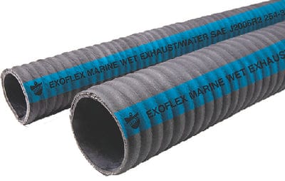 Shields 2544121 Exoflex Water/Exhaust Hose: 4-1/2" x 6-1/4'