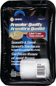 Simms Premier Quality 3" Trim Roller Set: 20/case