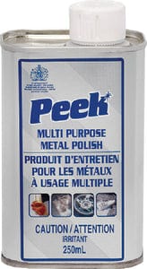 Peek PC33004 All Metal Polish: 8.5 oz Liquid: 10/case