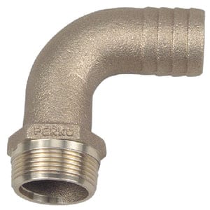 1-1/4 90 Deg Pipe/Hose Adapte